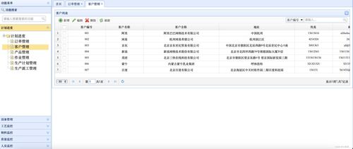 开源系统 erp企业资源管理系统